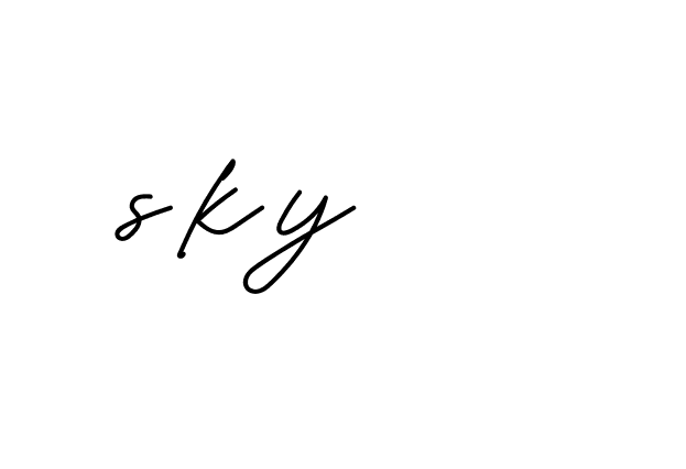 74+ Sky Name Signature Style Ideas | Creative Online Signature