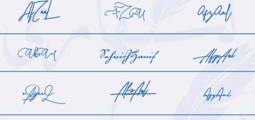 Signatures for Afzaal