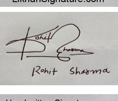 rohit-sharma Handwritten Signature