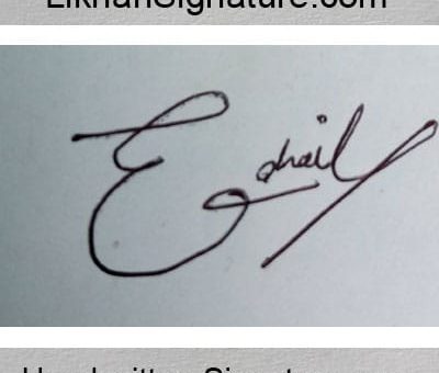 sohail best Handwritten Signature