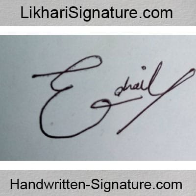 sohails best Handwritten Signature