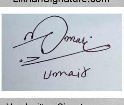 umair Handwritten Signature