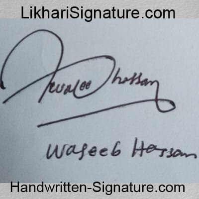 waseeb-hassan Handwritten Signature
