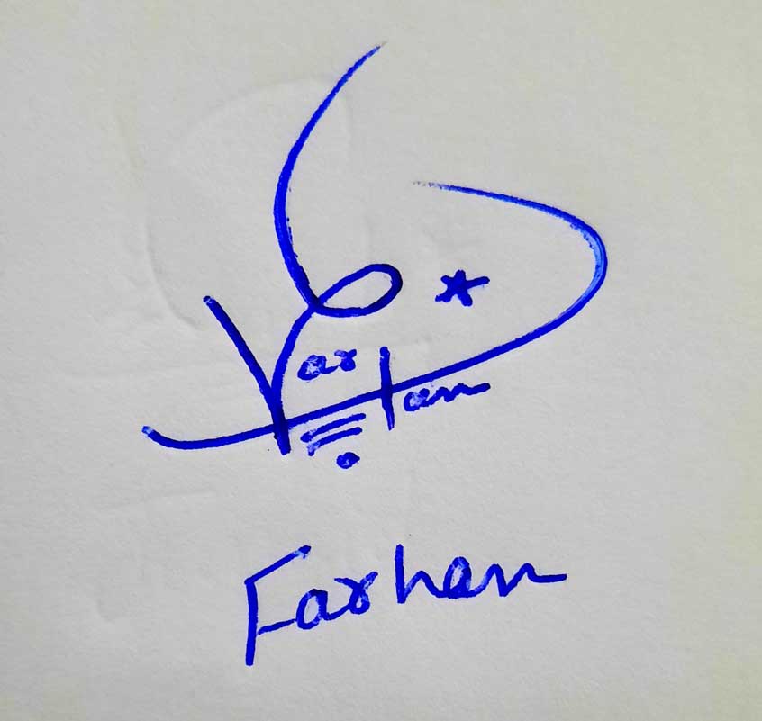 Farhan Name Signature Style