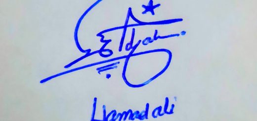 Hamad Ali Name Online Signature Styles