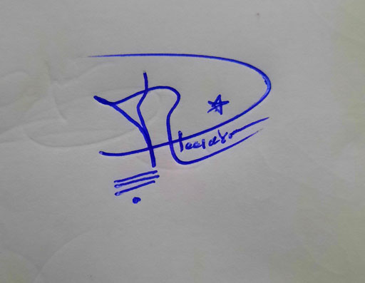 Raheel Arom Name Signature Style