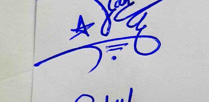 Rahul Name Signature Style