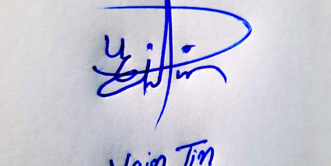 Yein Tin Name Online Signature Styles