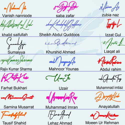 Best Handwritten Name Signature Style Online