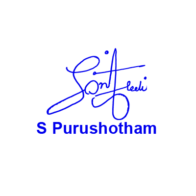 S Purushotham Signature Style
