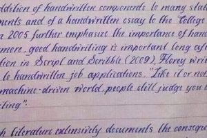 Prakriti Malla Handwriting : The World's Most Beautiful Handwriting