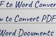 PDF to Word Converter : How to Convert PDFs to Word Documents