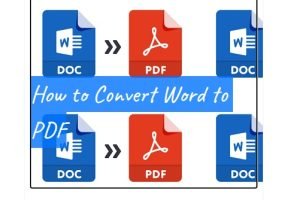 How to Convert Word to PDF